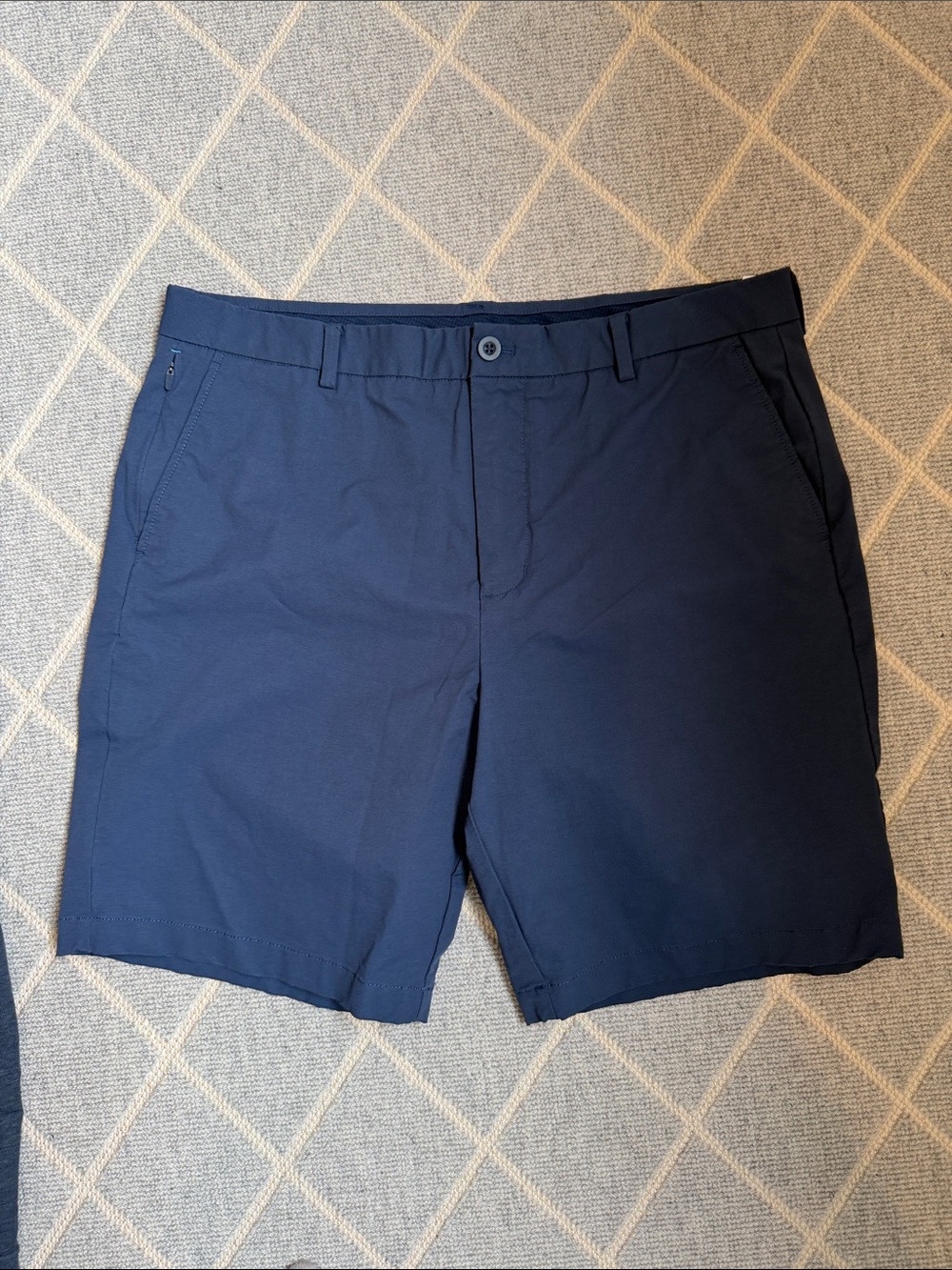 Men's Classic Navy Vineyard Vine On-the-Go Performance Shorts